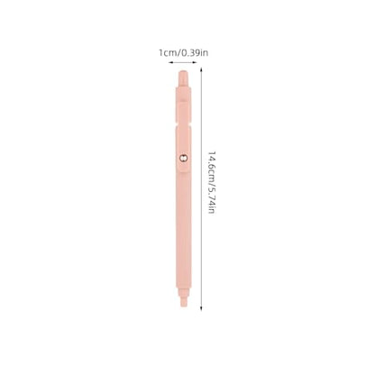COHEALI 10pcs Quick Dry Gel Pens Retractable Black Ink Smooth Writing Fine Tip Plastic Pens for Students and Office Professionals Notetaking and School Supplies