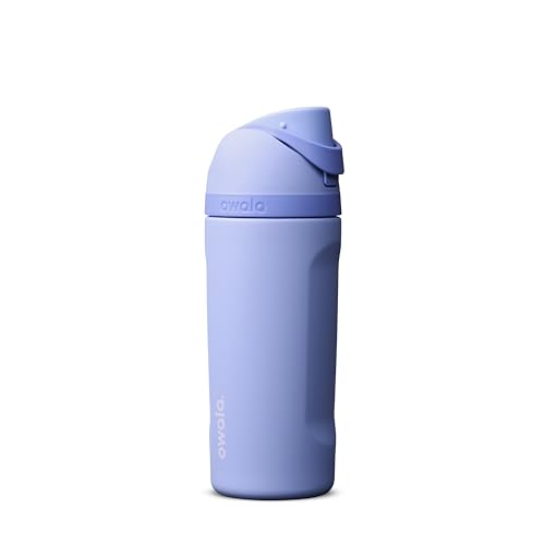 Owala FreeSip Insulated Stainless Steel Water Bottle with Straw, BPA-Free Sports Water Bottle, Great for Travel, 16 Oz, Out of the Blue - color: Out of the Blue, size: 16 Ounces