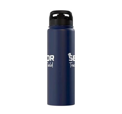 Track & Field Senior 2026 Graduation Class Of 2026 Graduate Stainless Steel Insulated Water Bottle