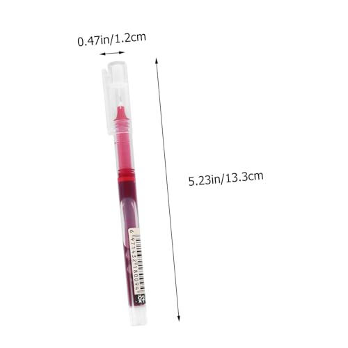 UPKOCH Quick-drying Gel Pens for Students 0.5mm Fine Point Ink Pens 9pcs Black Red Blue for School Exams and Office Use
