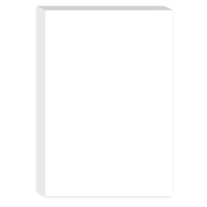 A4 Printer Paper - 100 Sheets/200 Pages Blank Copy Paper, 28lb Bond/70lb Text (105 gsm) Premium Printing Papers, 8.3" x 11.7" (210 x 297 mm) - size: 8.3" x11.7", style: 1-Pack