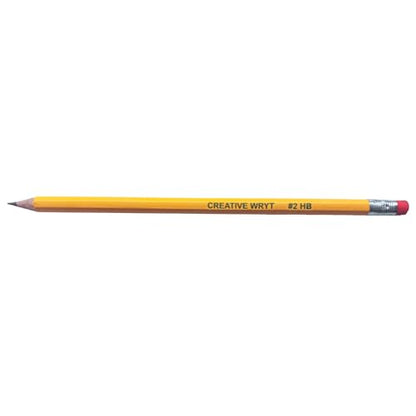Wood-Cased #2 Pencils 12 Pack, Pre-sharpened, HB Lead for Classroom, Office, and Drawing, Eco-Friendly, Break-Resistant, Smooth Writing, Yellow