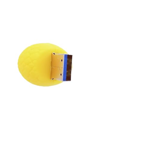128GB USB 3.0 Flash Drive Novelty Cartoon Pineapple High Transfer Speed Pendrive Memory Stick - color: Pineapple