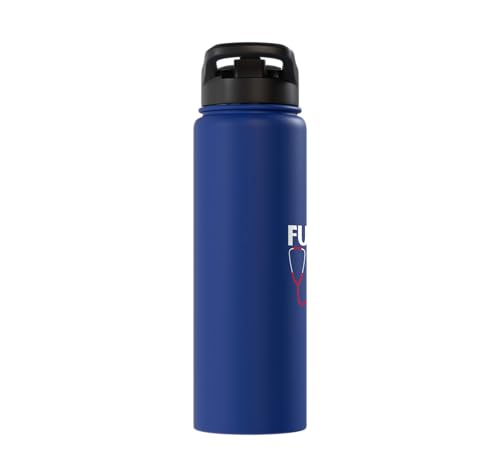Future RN Nurse Nursing Student Registered Nurse In Training Stainless Steel Insulated Water Bottle - color: Royal Blue