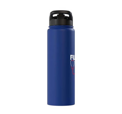 Future RN Nurse Nursing Student Registered Nurse In Training Stainless Steel Insulated Water Bottle - color: Royal Blue