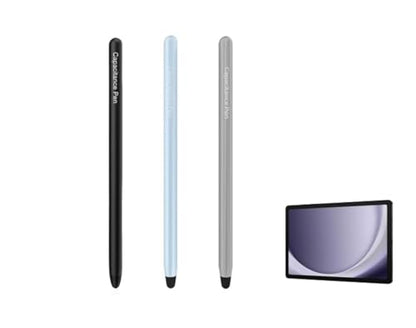 Stylus Pen for Samsung Galaxy Tab A7/A7lite/A8/A8plus/A9/A9Plus Compatible with iPad/Android/Microsoft/Surface All Touch Devices Universal High Sensitive Pen (Black+Blue+Gray) - color: black+blue+gray
