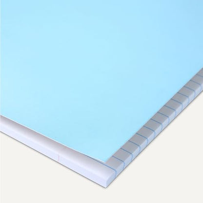 Amazon Basics College-Ruled Spiral Notebook, For Work and School, 70 Sheets, 8" x 10.5", Light Blue, 2-Pack - color: Light Blue, style: College Ruled 2-pack