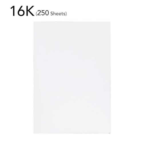 250 Sheets Tracing Paper Art Paper Drawing Paper White Translucent Pattern Trace Paper for Crafts Art Drawing Sketching Painting (16K)