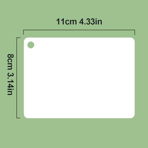 Double-Side Dry Erase Index Card - 20 Laminated Cards for Versatile Use | Laminated Cardstock 4.3x 3.1 inch, Reusable Blank Cards for Home, Work, School, Study Guide, to Do Lists, DIY Teaching Aids