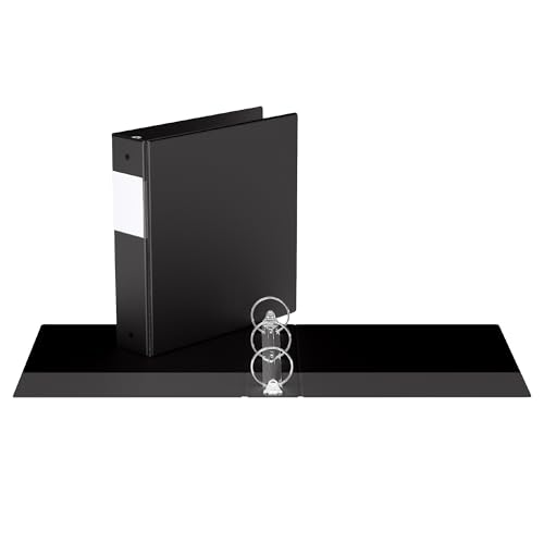 Easyview® Premium, 2" Round Ring, View Binder - Black