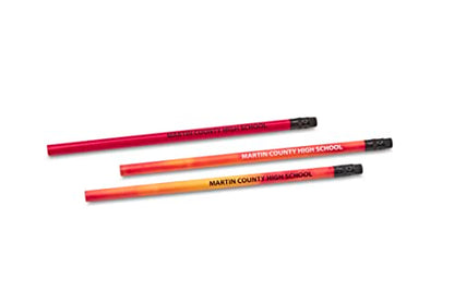 Pencil Guy Promotional Personalized Mood Pencils, Red, 1000 Box | Imprinted - color: Red, size: 1 Count (Pack of 1000)