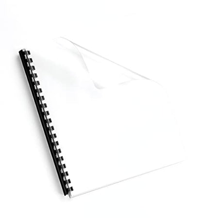 Fellowes 52089 Binding Presentation Covers, 8mil, Letter, 100 Pack, Clear