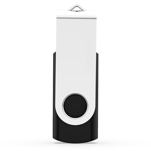 Aiibe 16GB USB Flash Drive Memory Stick Thumb Drive Black - color: Black, size: 16GB
