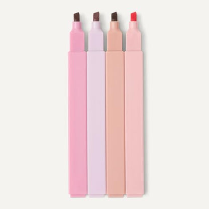 Amazon Basics Pastel Bible Highlighters Set, No Bleed, Chisel Tip, Soft Pastel Colors, 10 Count