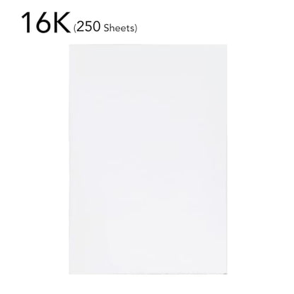 Tracing Paper, 250 Sheets Translucent Tracing Paper, Tracing Paper for Drawing, White Trace Paper for Sketching Tracing Drawing Animation, Art Supplies (16K) - size: 16K