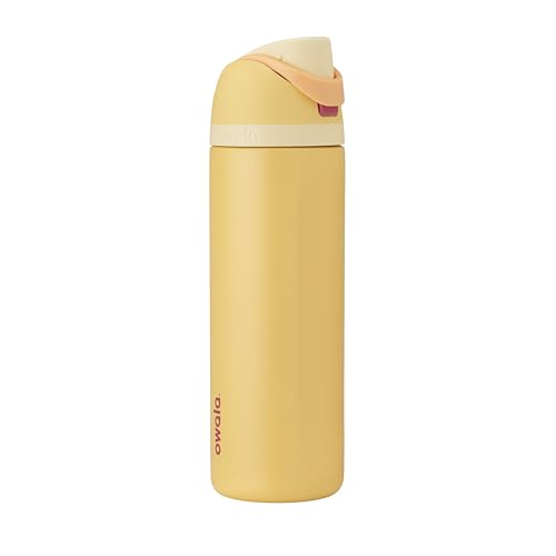 Owala Disney Princess FreeSip Insulated Stainless Steel Water Bottle with Straw for Sports and Travel, BPA-Free Sports Water Bottle, 24 oz, Belle - color: Belle, size: 24 Ounces