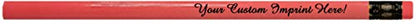 Express Pencils™ Personalized Pencils Round Neon Colors Custom Imprinted with your Name - Text - Logo - Message- 12 pkg - ** Includes Personalization ** Great Gift Idea (Neon Pink) - color: Neon Pink