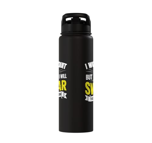 Indoor Spinning Funny Spin Class Stainless Steel Insulated Water Bottle