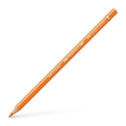 Faber-Castell Polychromos Artists' Single Pencil - Colour 111 Cadmium Orange - color: Cadmium Orange