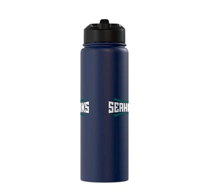 North Carolina Wilmington Seahawks | NCAA UNC | PPNCW038 Stainless Steel Insulated Water Bottle
