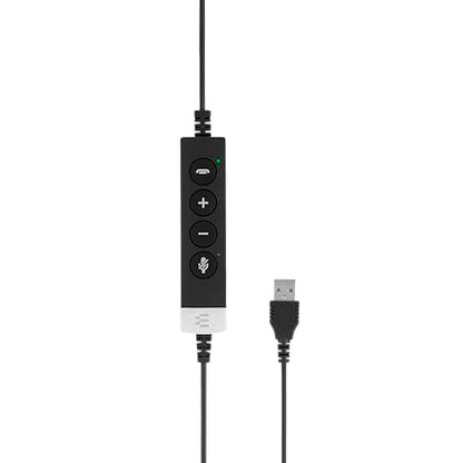 Sennheiser SC 660 ANC USB (508311) - Double-Sided (Binaural) Business Headset | for Skype for Business | with HD Sound, Active Noise Cancellation Microphone, & USB Connector (Black)
