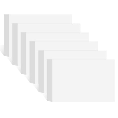 Blank Index Cards 4x6 Inch White Flash Cards Flashcards Heavyweight Note Cards for Studying School Office Supplies, 162 Count - color: White-Blank, size: 4x6