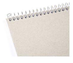Mintra Office Small Spiral Notebooks (5x7 Top Spiral 4pk, Pastel) - color: Pastel, size: 5x7 Top Spiral 4pk