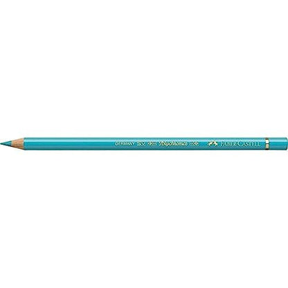Faber-Castell Polychromos Artists' Single Pencil - Colour 154 Light Cobalt Turquoise - color: Light Cobalt Turquoise