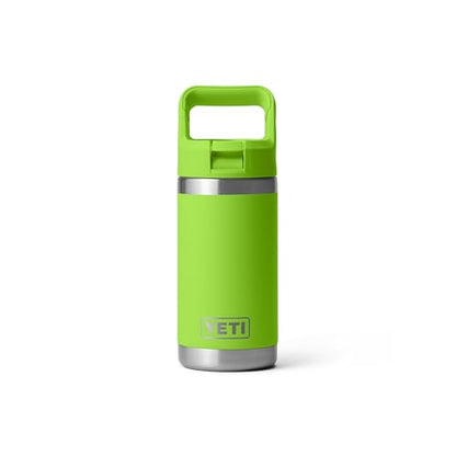 YETI Rambler Jr. 12 oz Kids Bottle, with Straw Cap - color: Venom