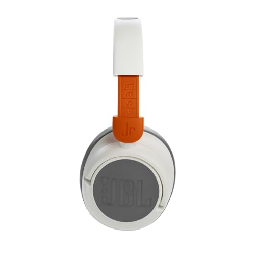 JBL JR 460NC - Wireless Over-Ear Noise Cancelling Kids Headphones - White