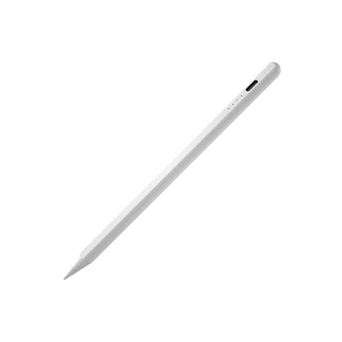 Stylus Pen for Samsung Galaxy Tab A11+/A11/A9+/A9/A8/A7 Tablet Pens for iOS/Android/Windows Stylists Pen with Dual Touch Screen Stylus Pencil (White) - color: White