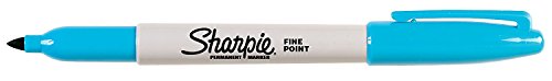 Sharpie Permanent Markers | Fine Point for Bold Details | Assorted Colours | 12 Count