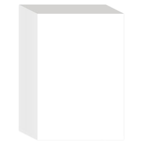 (3-Pack) 8" x 10.5" Blank Printer Paper - 300 Sheets/600 Pages Blank Loose-Leaf Papers, Copy Paper Printing in Office/Home/School, 100gsm Blank Paper - size: 8" x10.5", style: 3-Pack