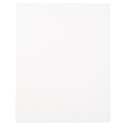 JAM PAPER Laminated Two Pocket Glossy School Folders - Letter Size - High Gloss White - 6/Pack - color: White, size: Pack of 6 Folders