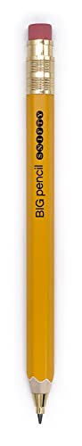 SNIFTY BIG Graphite Mechanical Pencil Set - 1 Pencil + 12 Refill Leads + 3 Erasers