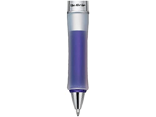 PILOT Dr. Grip Center of Gravity Refillable & Retractable Ballpoint Pen, Medium Point, Black, Single Pen- Ideal for School, Journaling & Office Writing - size: 1 Count (Pack of 1)