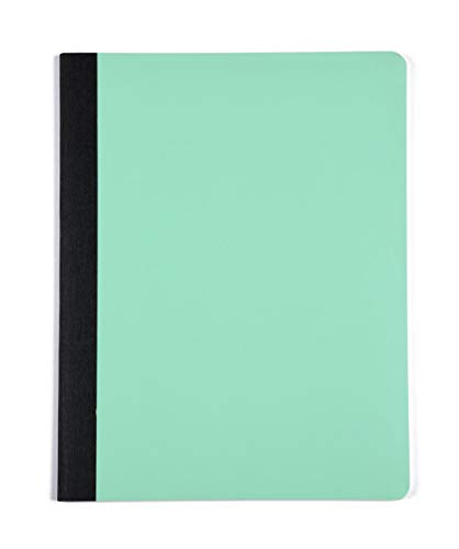 Mintra Office Poly Composition Book (3 Pack, Poly Comp - Salmon, Sage Green, Lavender) - color: Salmon, Sage Green, Lavender, size: 7.5in x 9.75in (3 Pack)