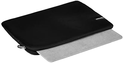 Amazon Basics 14 inch Laptop Sleeve, Protective Case with Zipper for MacBook Pro, MacBook Air, Surface, Dell, HP, Lenovo - Black - size: 14 Inch