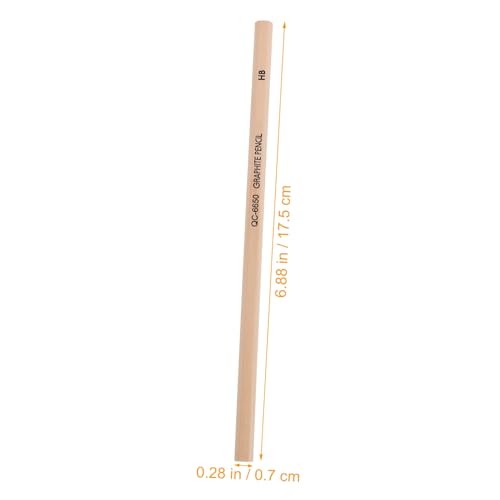 Hexagonal Wooden Pencils, 50pcs Hb Erasable Writing and Drawing Pencils with Erasers, Eco-friendly School Supplies for Students and Classroom Use