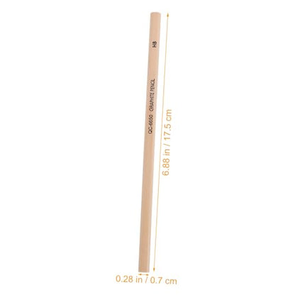 Hexagonal Wooden Pencils, 50pcs Hb Erasable Writing and Drawing Pencils with Erasers, Eco-friendly School Supplies for Students and Classroom Use
