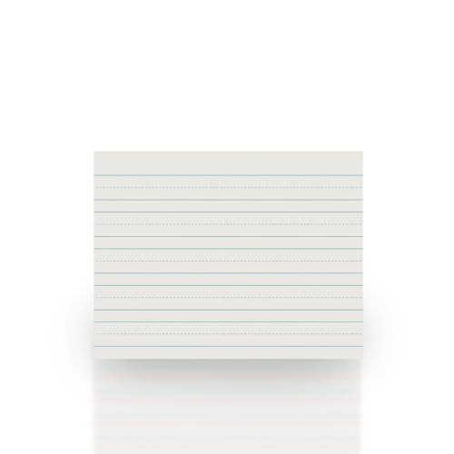School Smart Skip-A-Line Ruled Writing Paper, 1 Inch Ruled Long Way, 11 x 8-1/2 Inches, Pack of 500 - size: 11" x 8.5" - 1" Ruled