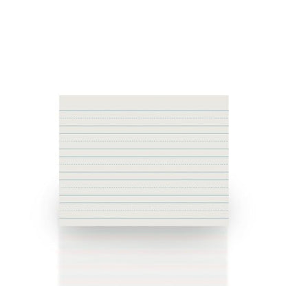 School Smart Skip-A-Line Ruled Writing Paper, 1 Inch Ruled Long Way, 11 x 8-1/2 Inches, Pack of 500 - size: 11" x 8.5" - 1" Ruled