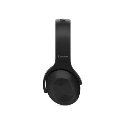 Lenovo Legion H410 Wireless Gaming Headset, Bluetooth or 2.4 GHz USB-A Connection, Lightweight (304 Grams), Adjustable Headband, Flip to Mute Mic, Black