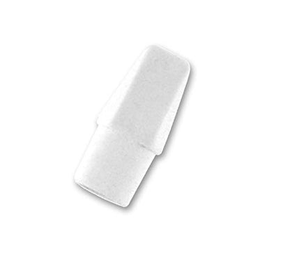 Pentel Hi-Polymer Eraser Caps, White, Box of 144 Caps (ZEH-02)