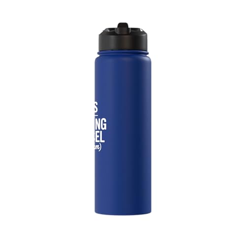 Tears of My Opposing Counsel Funny Lawyer Graduate Stainless Steel Insulated Water Bottle - color: Royal Blue