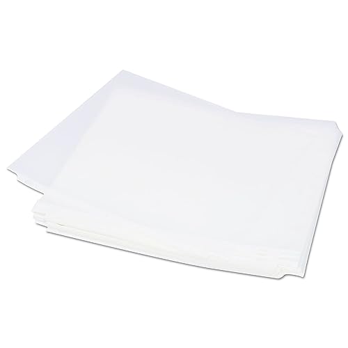 Universal Top-Load Poly Sheet Protectors, Heavy Gauge, Nonglare, Clear 50/Pack