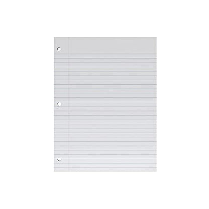 STAPLES Wide Ruled Filler Paper, 8” x 10.5”, 120 Sheets/Pack, 36‑Pack - size: 8'' x 10.5'', style: 4,320 Sheets