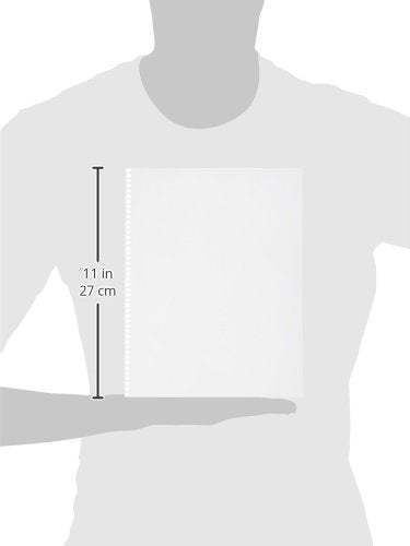 PrintWorks Professional Pre-Punched Spiral Binding Paper - 44-Hole (4:1 Pitch Hole Punch) - Book Binding Printer Paper - Made in the USA - 500 Sheets - 8.5" x 11" - 20 lb - 92 Bright White (04145) - size: 20 lb, style: Spiral, 44-Hole