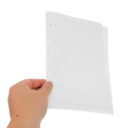 KALLORY A5 Lined Paper Refills for Binder Notebook – 225 Sheets Loose Leaf Planner Filler Paper, College Ruled Inserts for Daily Journal and Diary Use