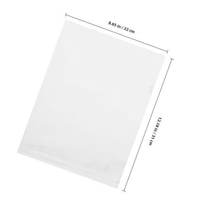 DOITOOL 20pcs Sheet Protectors for Binders, Pp Material with Quick Identification, for Office Papers and Study Materials, Sturdy and Heavy Duty Sleeve Protectors